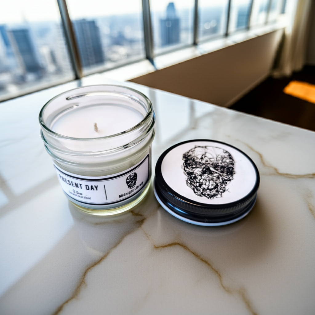 Midnight Library 3 oz. Travel Jar