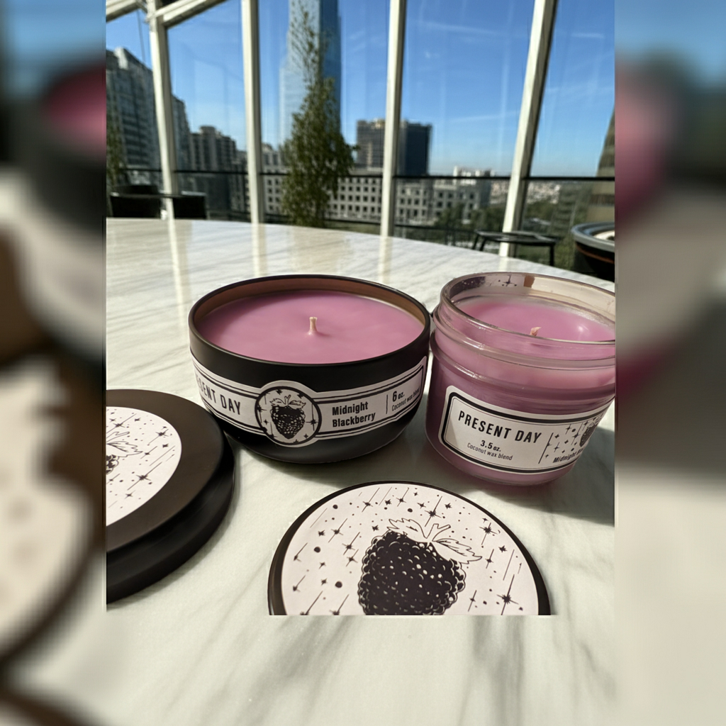 Midnight Blackberry Mini Travel Jar 3.5 oz