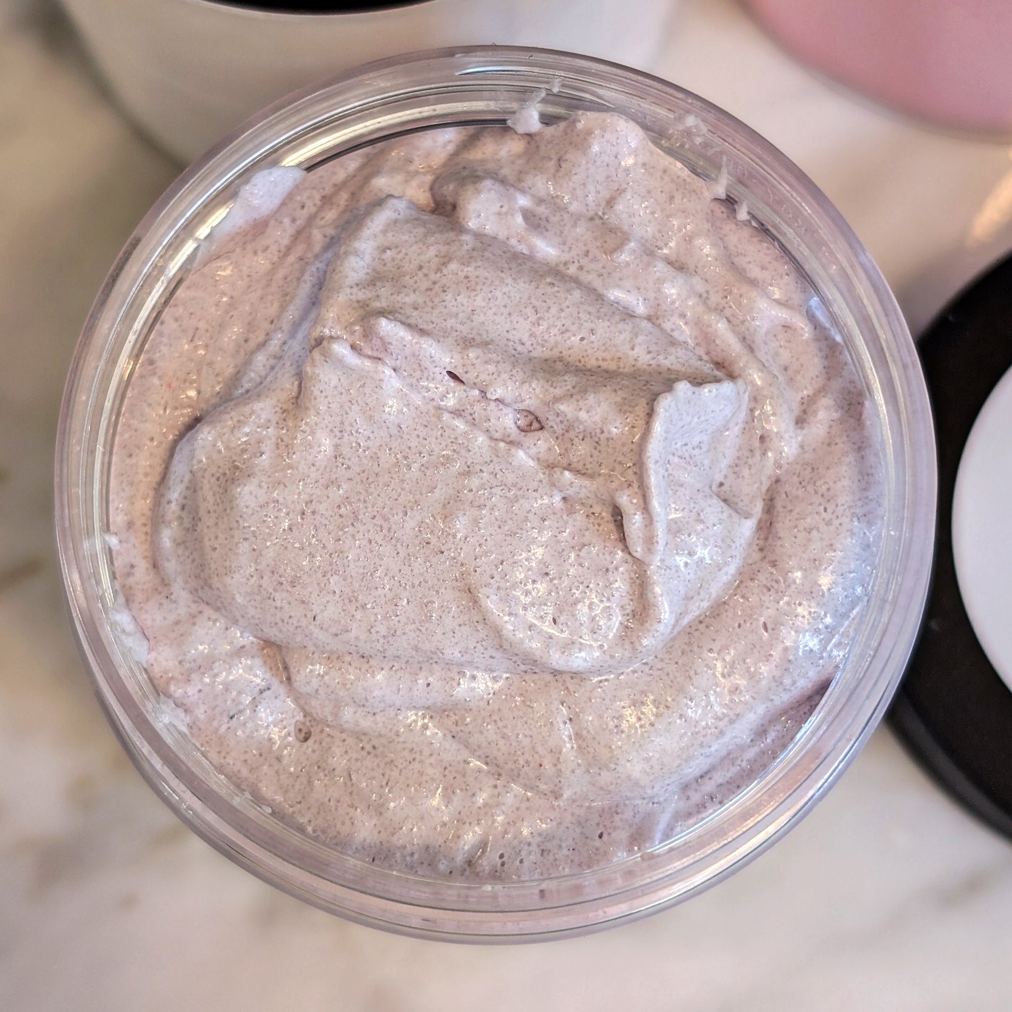 Luxe Foaming Sugar Scrub – Exfoliating & Hydrating Cleanse in a 6 oz. Jar