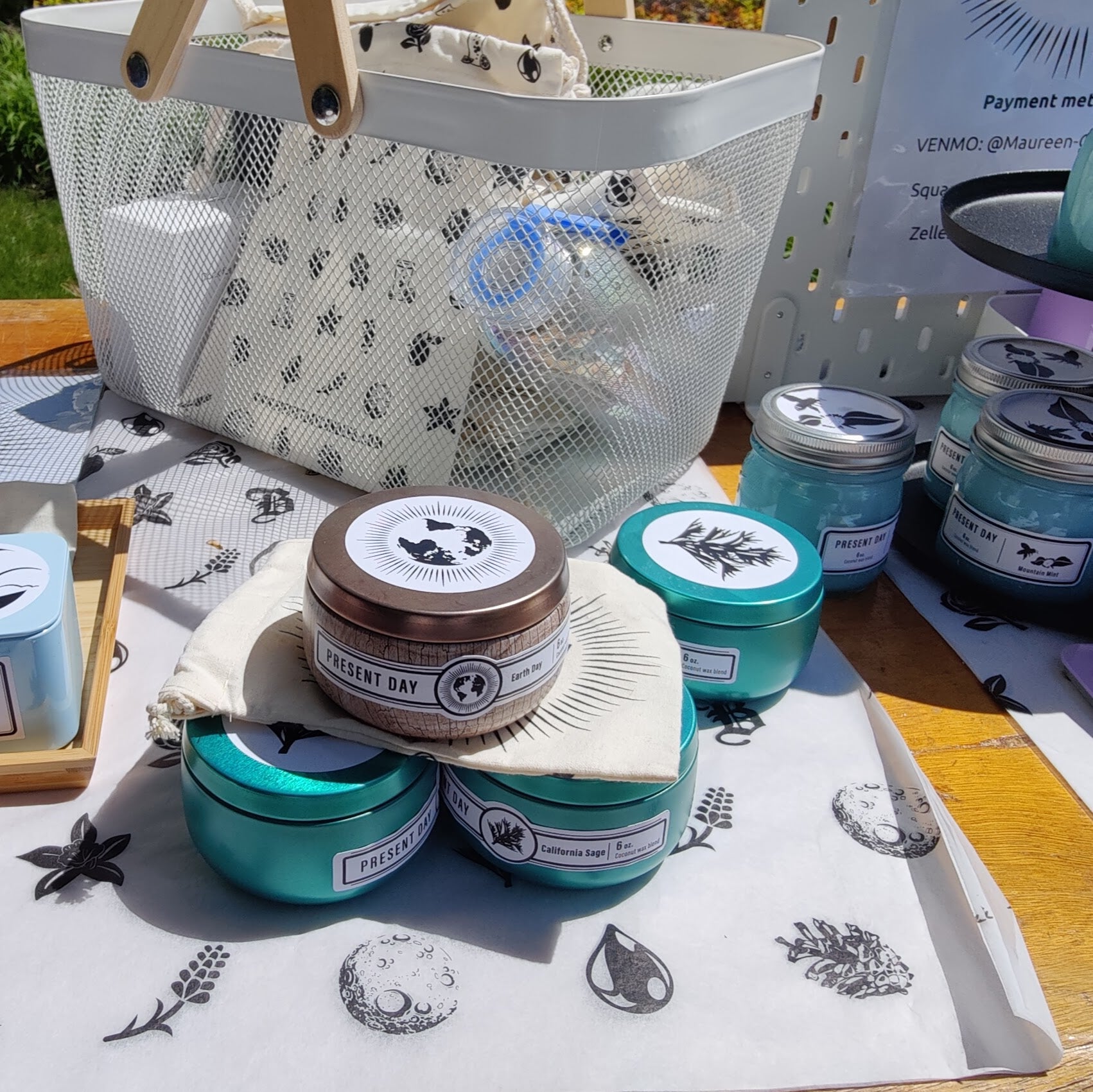 California Sage 6 oz. Scented Candle Gift Tin