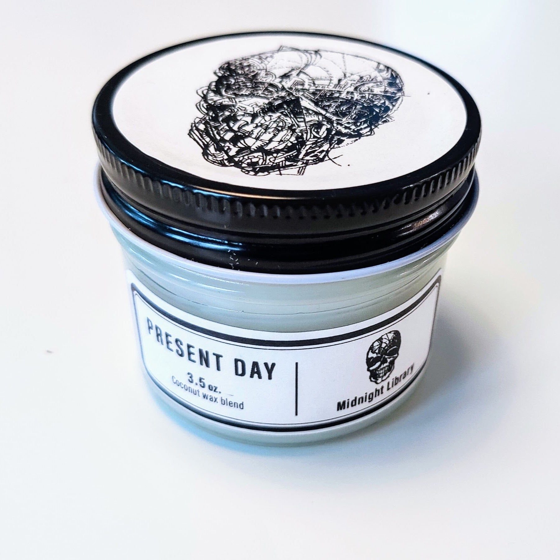 Midnight Library 3 oz. Travel Jar