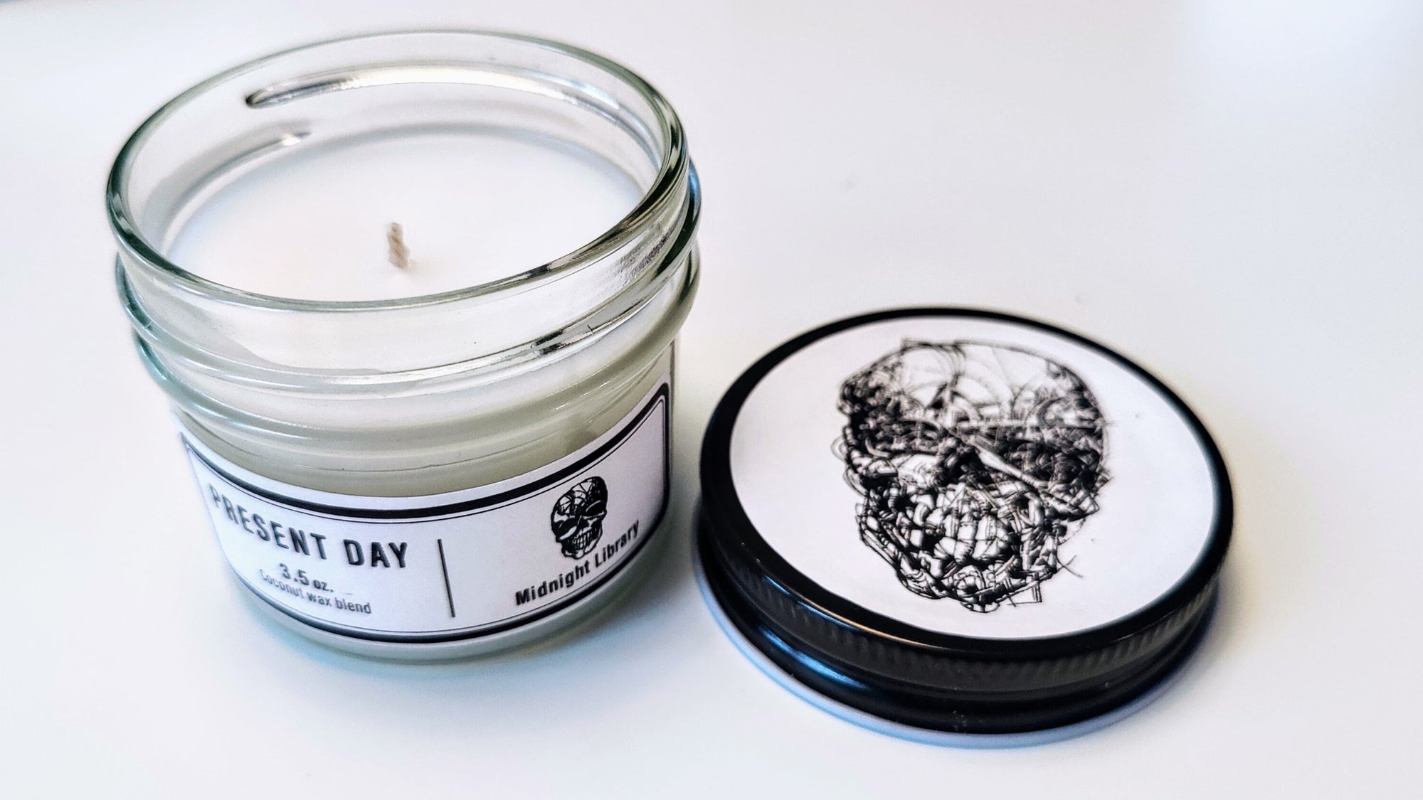 Midnight Library 3 oz. Travel Jar