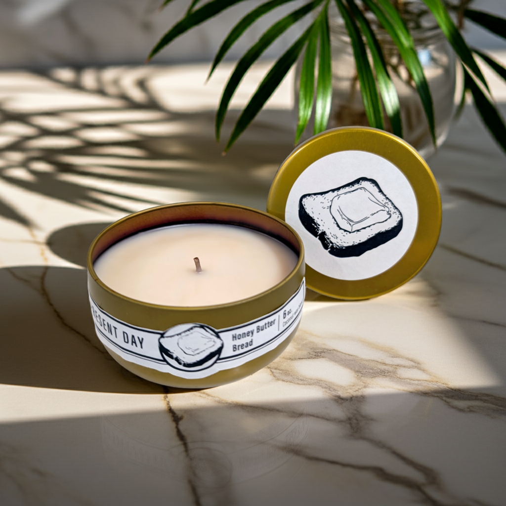 Honey Butter Bread Candle Gift Tin, 6 oz.