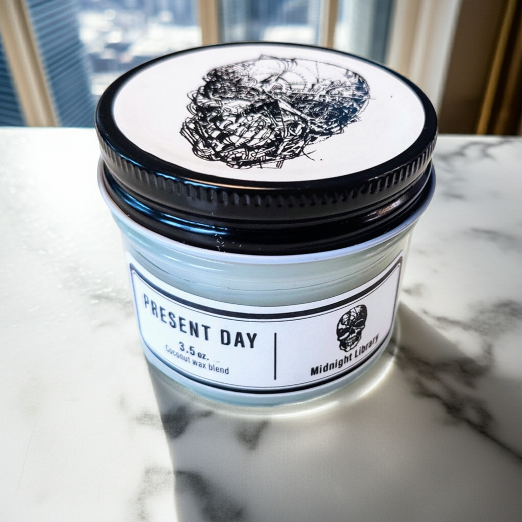 Midnight Library 3 oz. Travel Jar