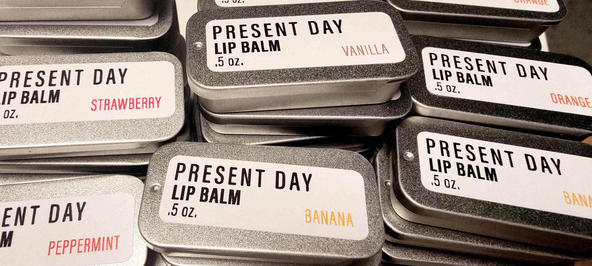 Present Day Banana Lip Balm – Deeply Hydrating & Plastic-Free