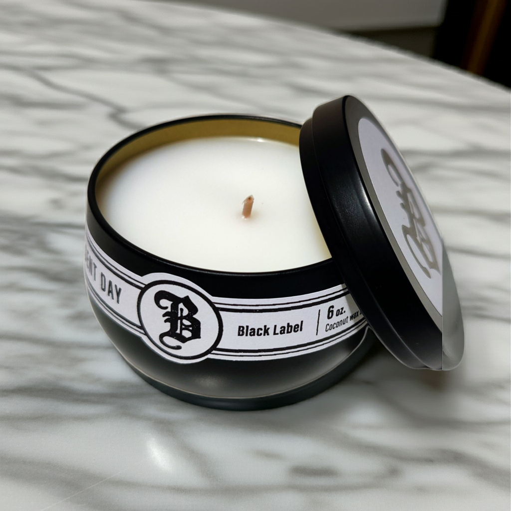 Black Label - Smoke and Suede, 6oz. Gift Tin