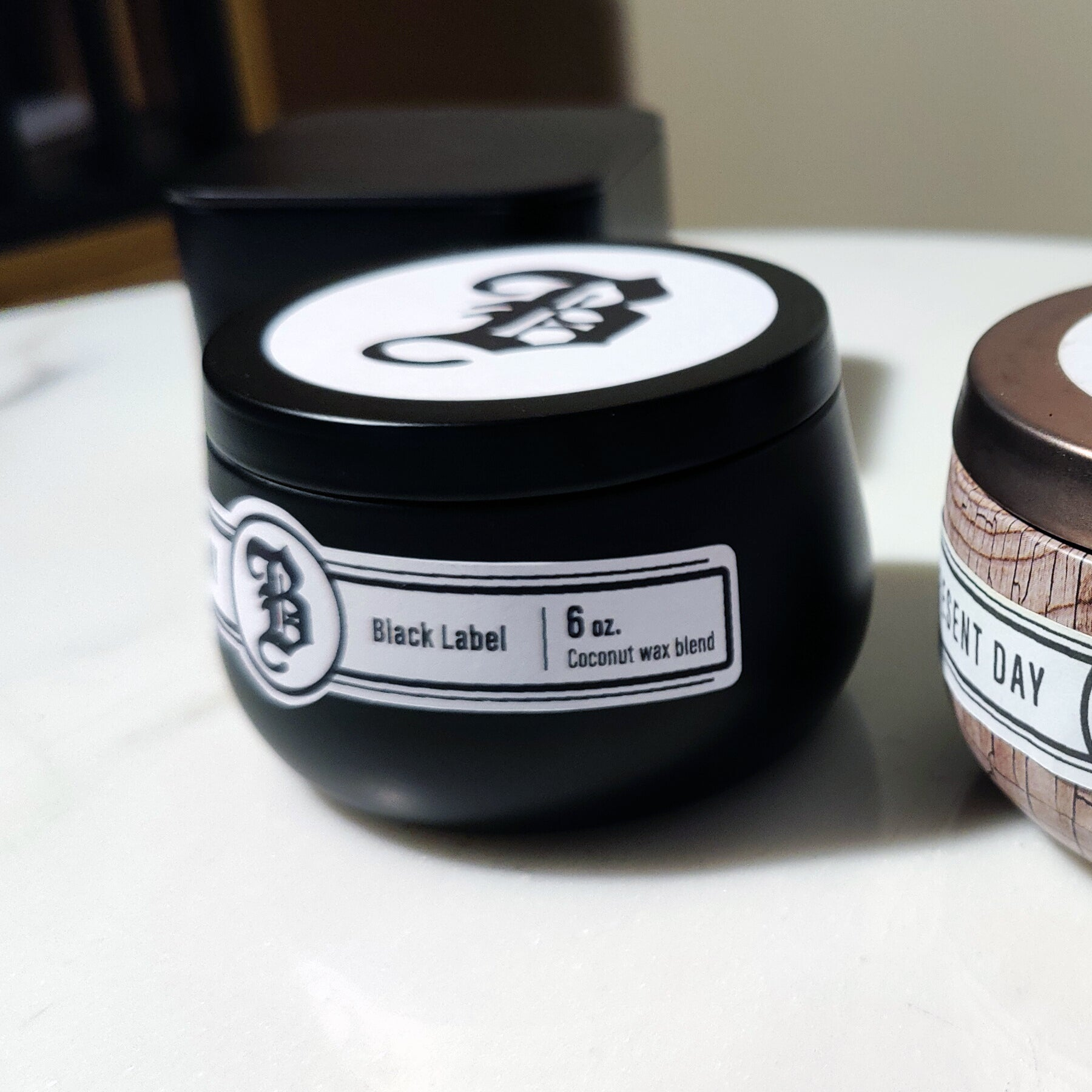 Black Label - Smoke and Suede, 6oz. Gift Tin
