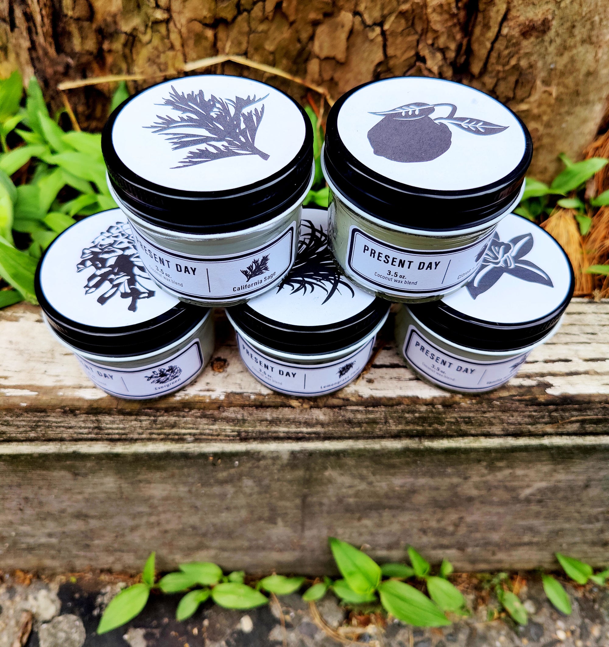 California Sage Scented Candle in a Mini Travel Jar 3oz.