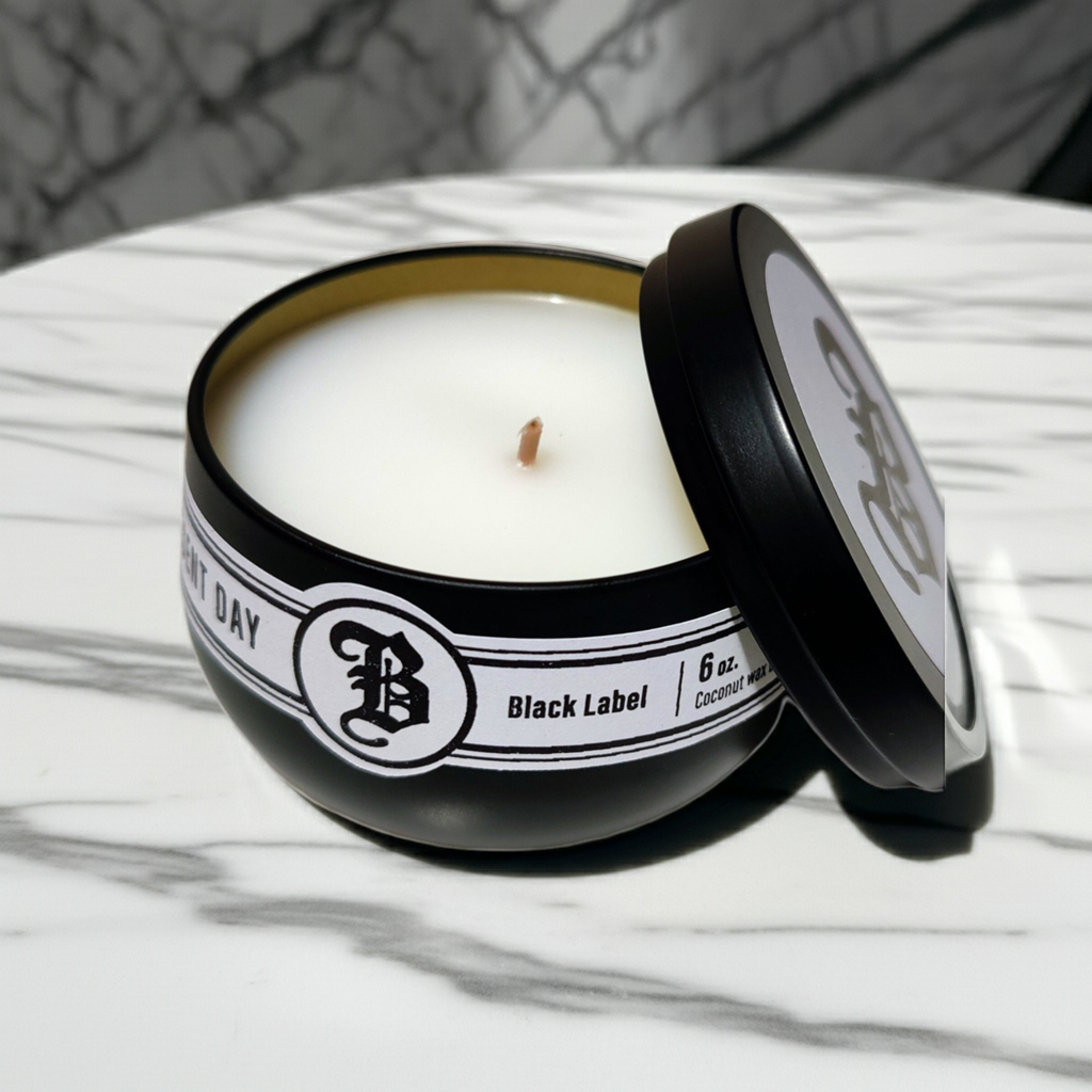 Black Label - Smoke and Suede, 6oz. Gift Tin