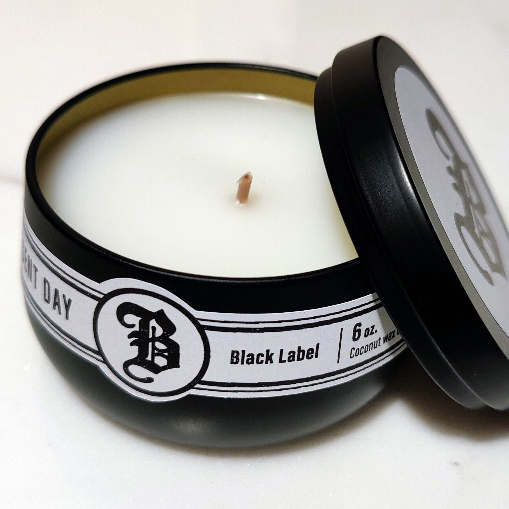 Black Label - Smoke and Suede, 6oz. Gift Tin