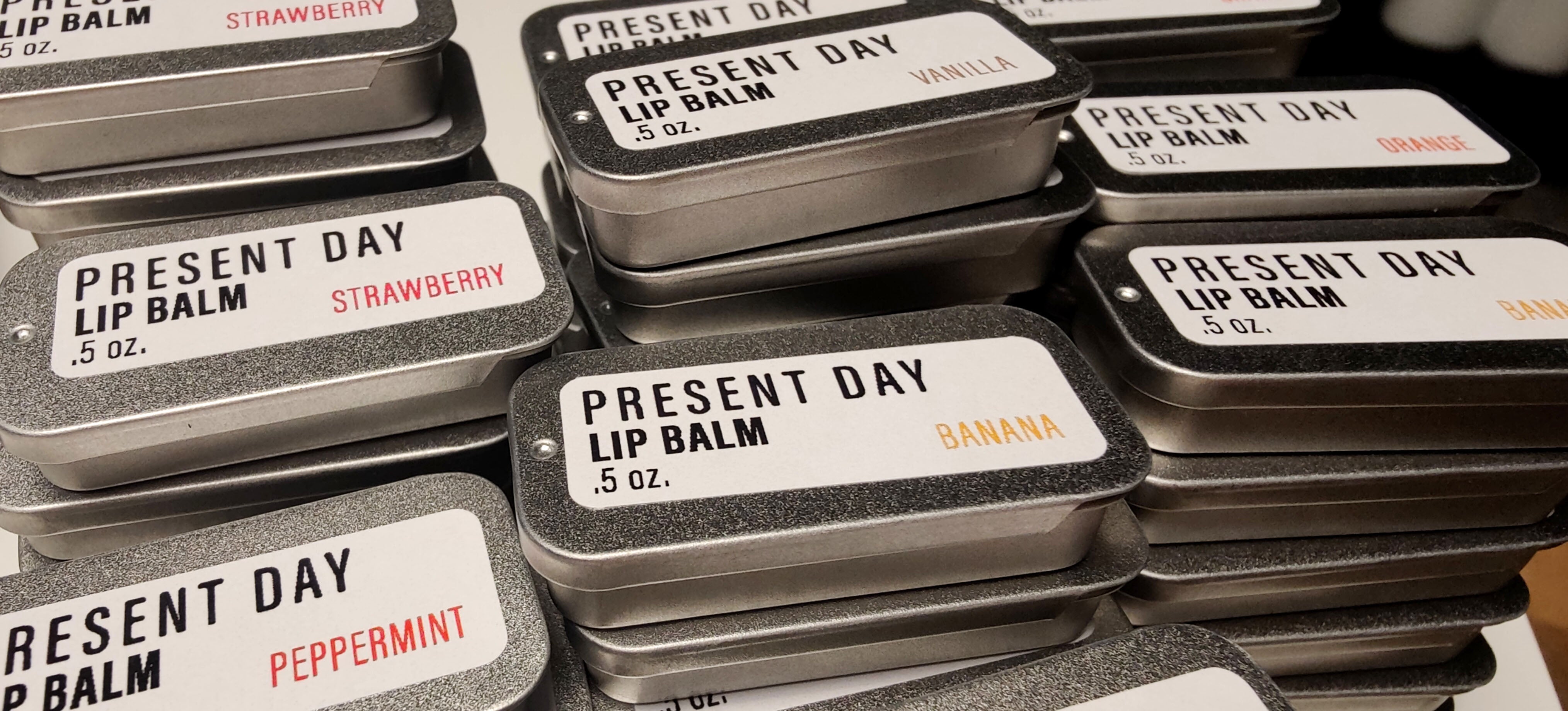 *new* Lip Balms (with natural oils and butters)