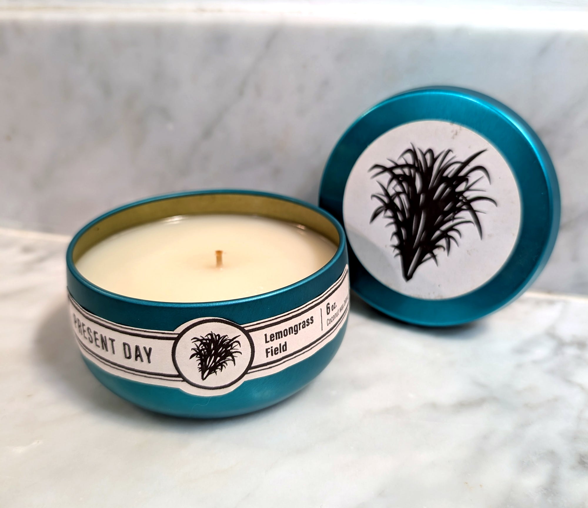 Lemongrass 6 oz. Scented Candle in a Tin