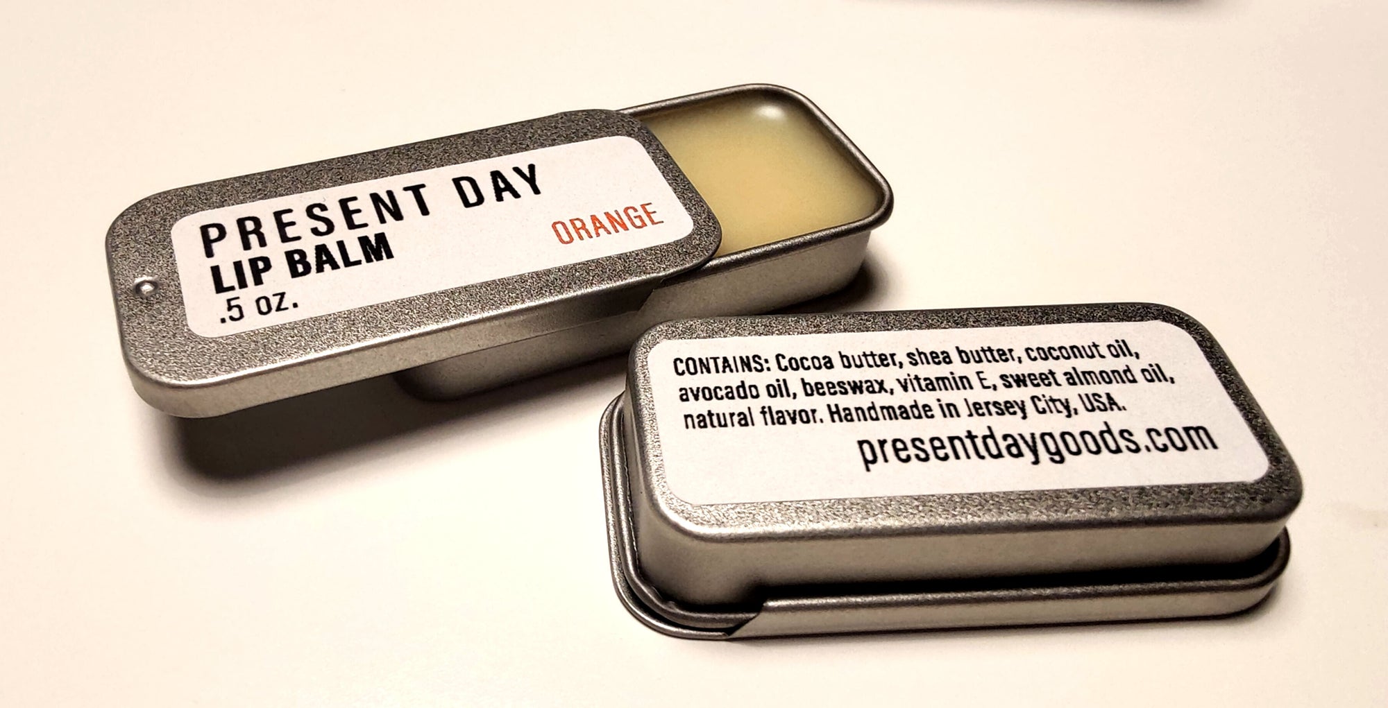 Present Day Orange Lip Balm, .5 oz