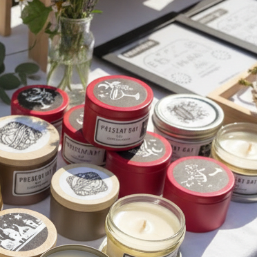 Midnight Kir Mini Travel Tin, 3 oz. Scented Candle