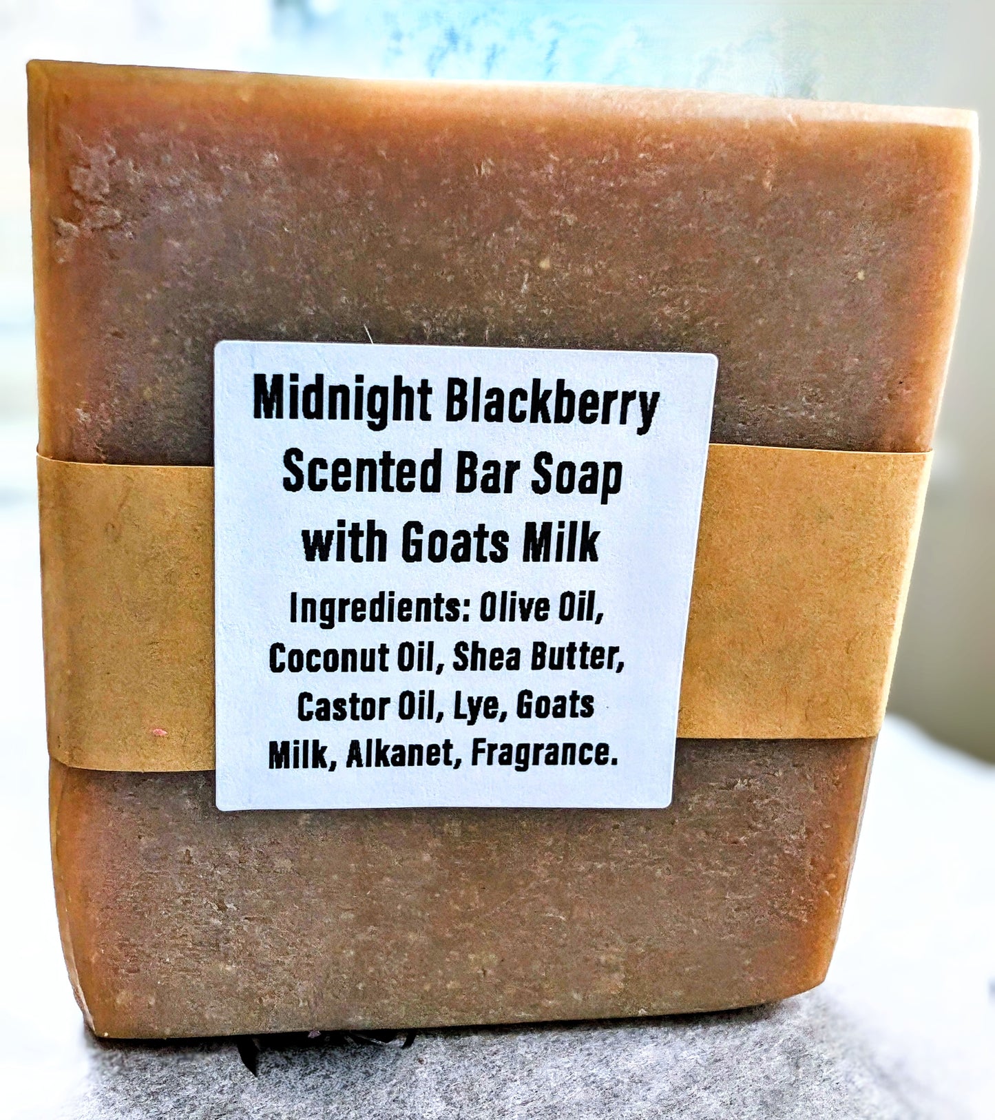 Midnight Blackberry 6.5 oz. Goat's Milk Soap