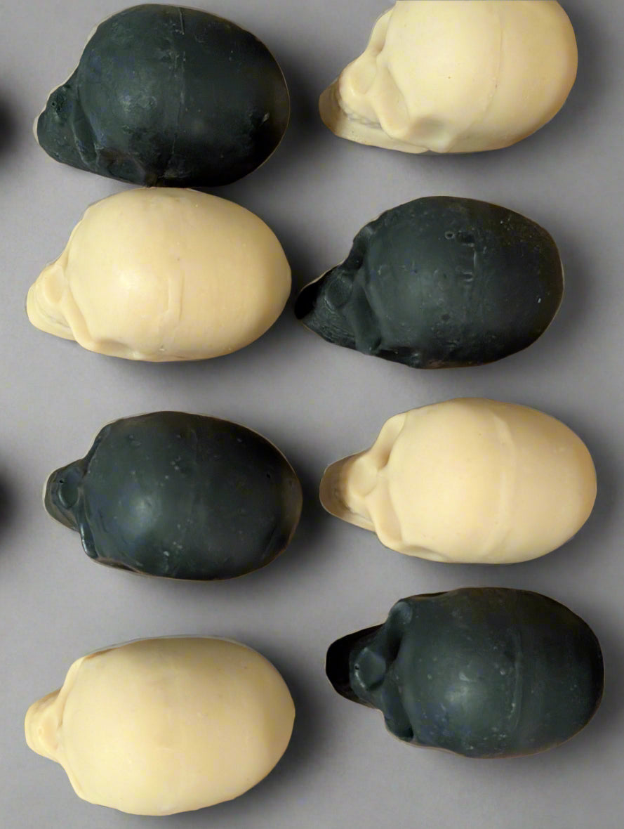 Skull Sculpture Hand Soap - Activated Charcoal
