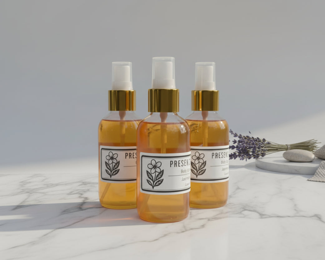 Jasmine Luxe Body Spray, 4 oz. glass bottle