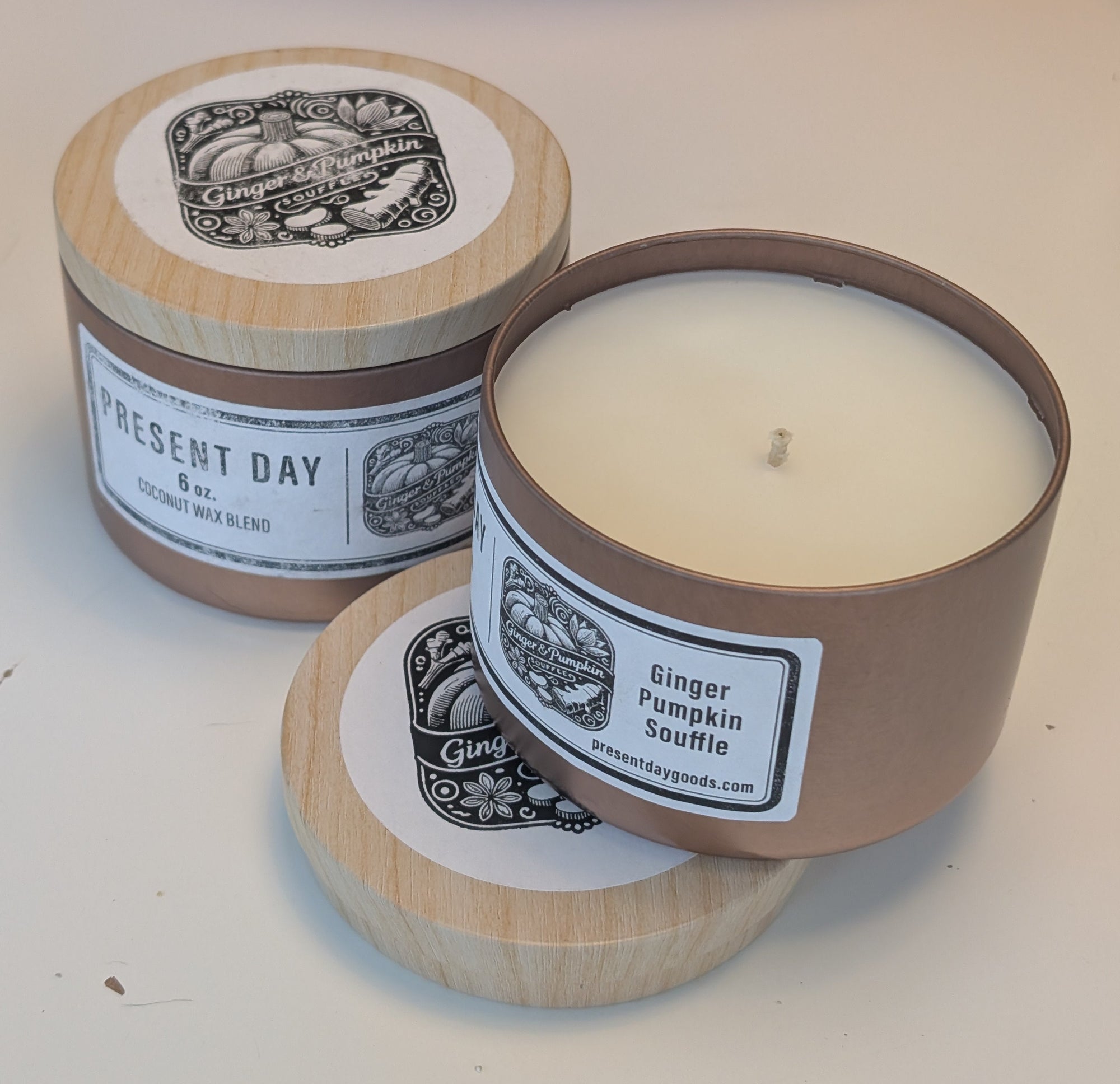 Ginger Pumpkin Souffle Special Edition Gift Candle, 6 oz.