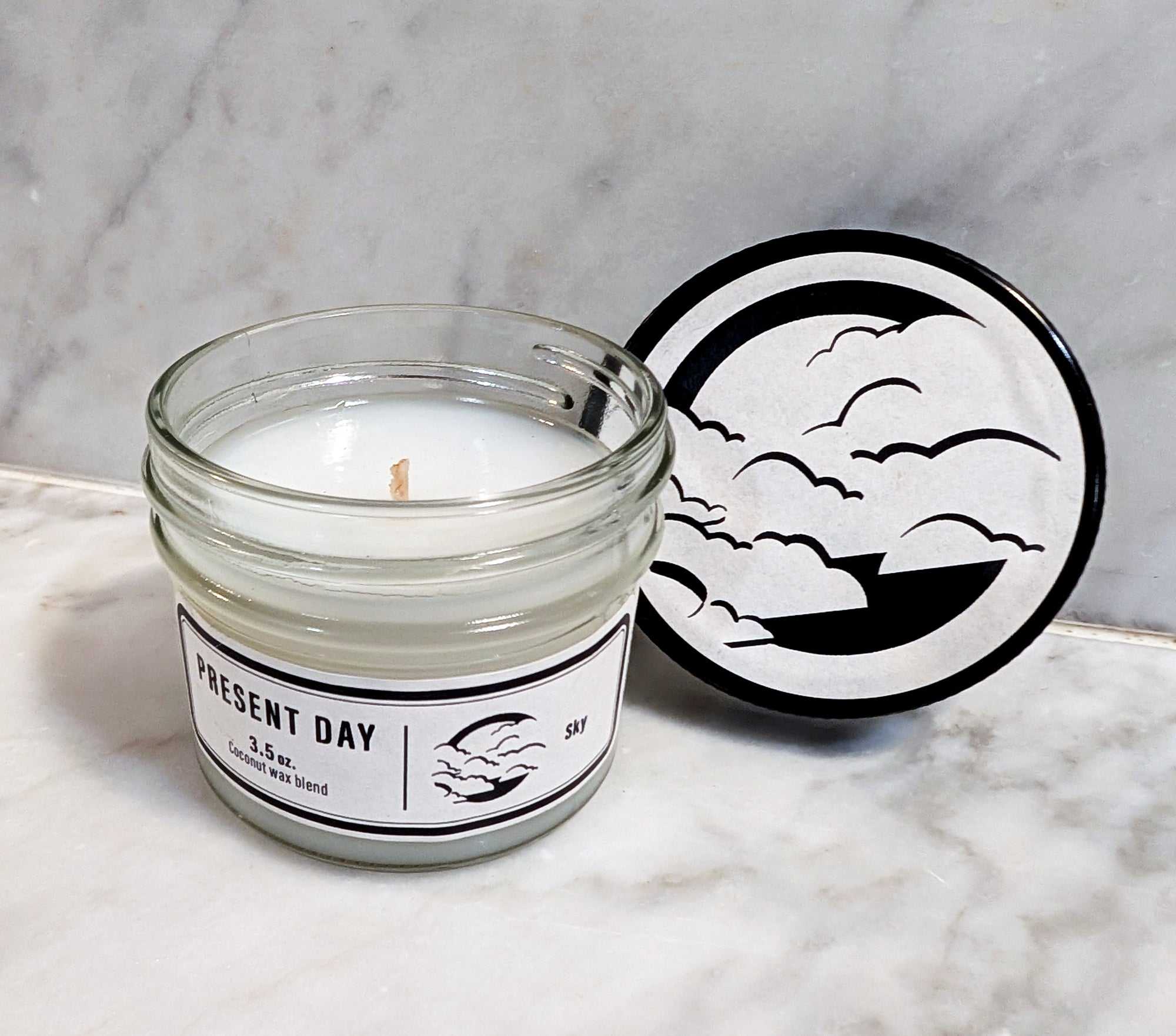 Sky Scented Candle 3oz. Travel Jar