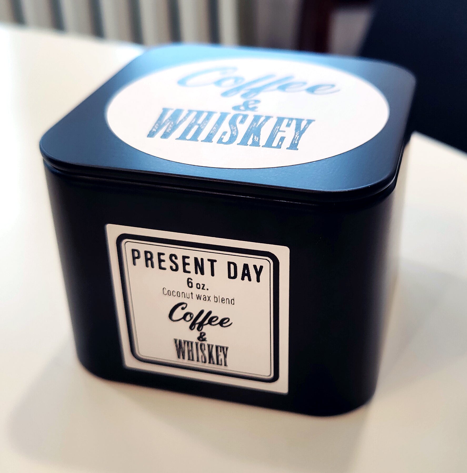 Coffee + Whiskey 6oz. Tin