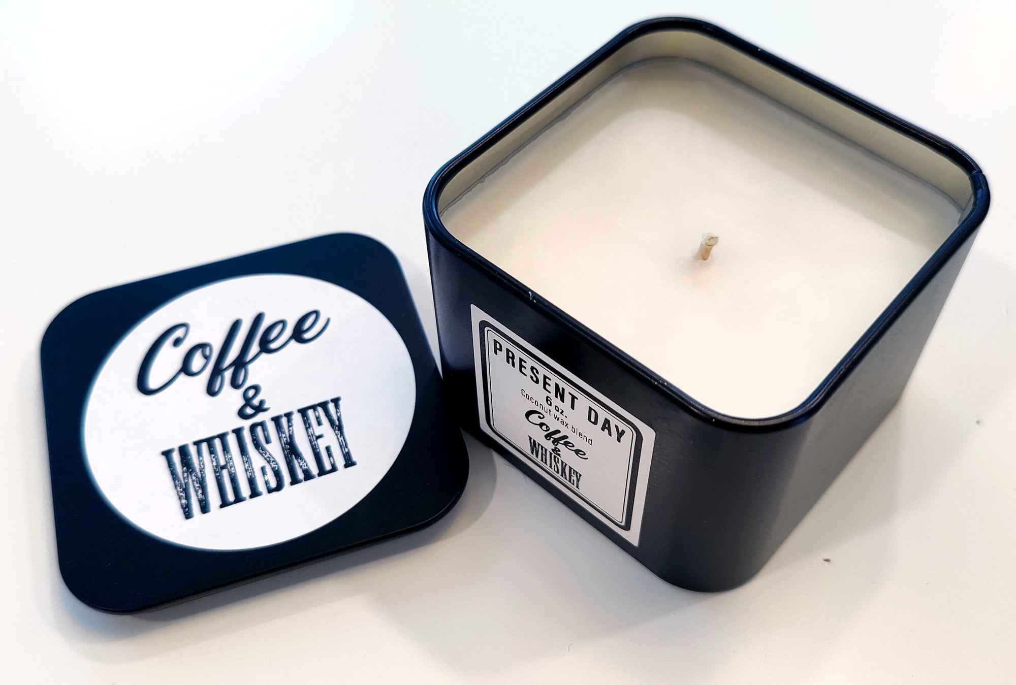 Coffee + Whiskey 6oz. Tin