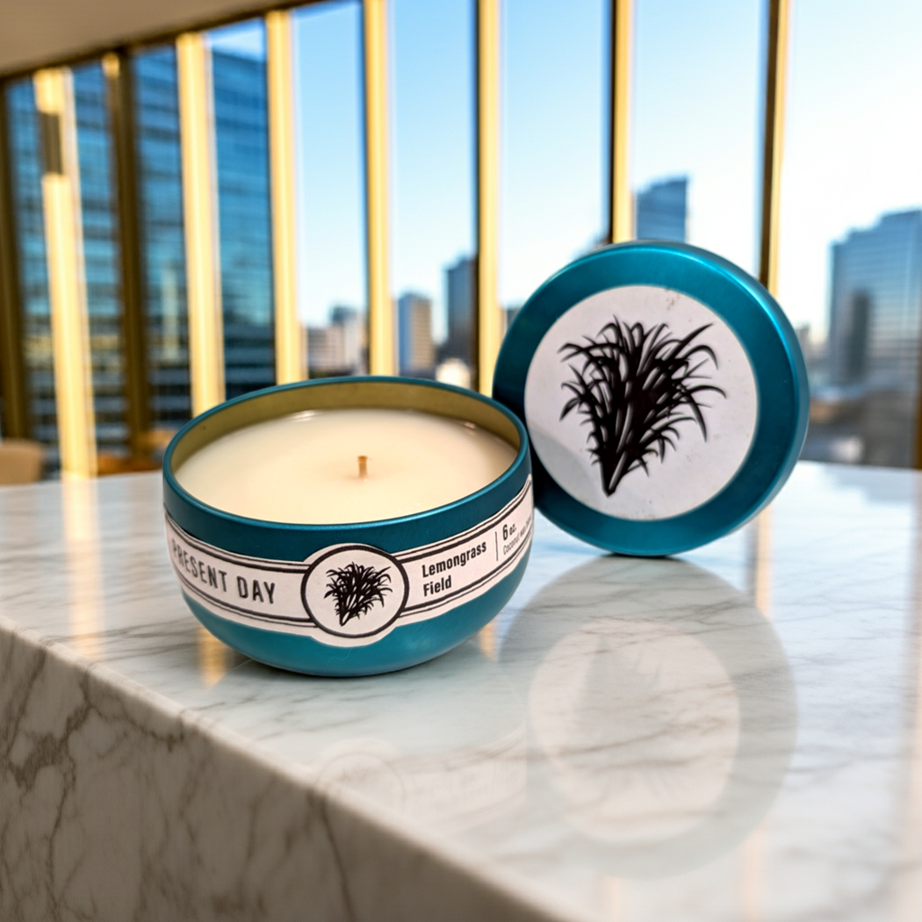 Lemongrass 6 oz. Scented Candle in a Tin